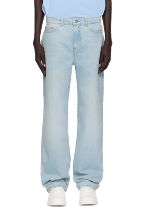 Lacoste Blue 5 Pocket Straight Cut Jeans