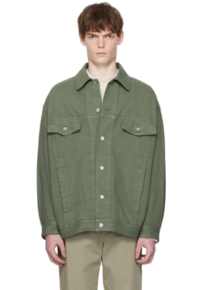 A.P.C. Green Elvis Denim Jacket