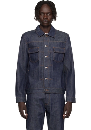 A.P.C. Navy Veste Work Denim Jacket
