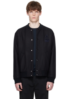 A.P.C. Navy Micka Bomber Jacket