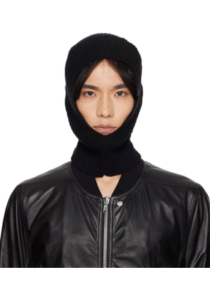 Rick Owens Black Concordians Sphinx Skull Balaclava