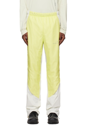 POST ARCHIVE FACTION (PAF) Yellow & White On Edition Zero Trousers