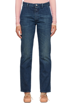 MM6 Maison Margiela Navy Four-Pocket Jeans