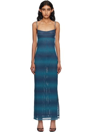 Miaou Blue Thais Maxi Dress