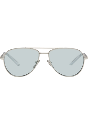 Prada Eyewear Silver PR A54S Sunglasses