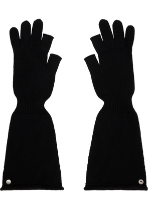 Rick Owens Black Concordians Sphinx Gloves