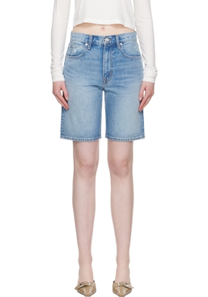 SLVRLAKE Blue Bermuda Denim Shorts