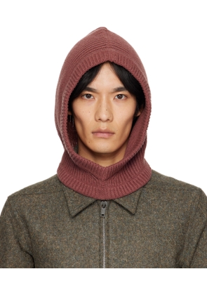 Rick Owens Pink Concordians Cashmere Hood