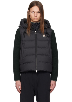 Moncler Black Cardamine Down Vest
