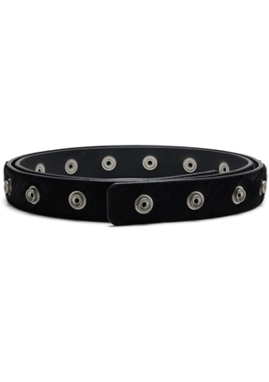 Rick Owens Black Concordians Snap Belt