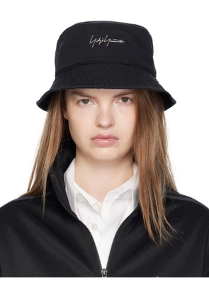 YOHJI YAMAMOTO Black Y-3 KURO Bucket Hat