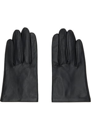 YOHJI YAMAMOTO Black Short Gloves