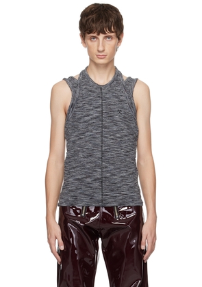 GmbH Gray Layered Tank Top