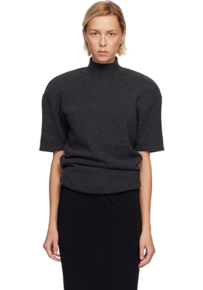 JACQUEMUS Gray 'The Castagna' Knit Top