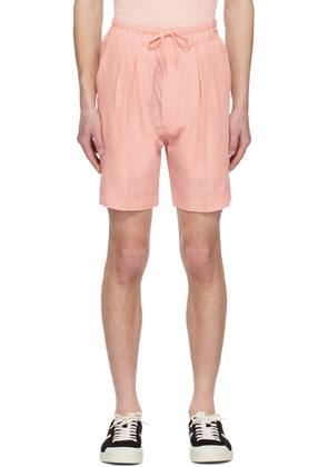 TOM FORD Pink Pleated Shorts