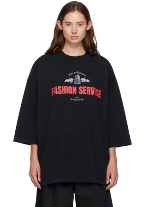 WILLY CHAVARRIA Black 'Casa de Chavarria' Buffalo T-shirt