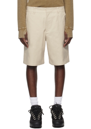 HELIOT EMIL Beige Igneous Shorts