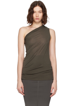 Rick Owens Khaki Concordians Athena Tank Top