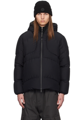 Moncler Navy Peller Down Jacket