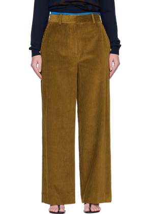 Proenza Schouler Tan Lidie Trousers