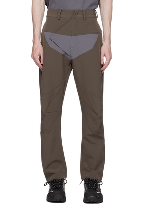 Uncertain Factor Khaki Kicker Trousers