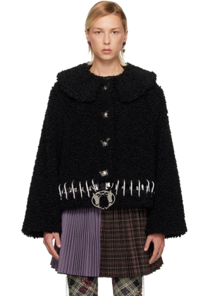 Chopova Lowena Black Parade Carabiner Bomber Jacket