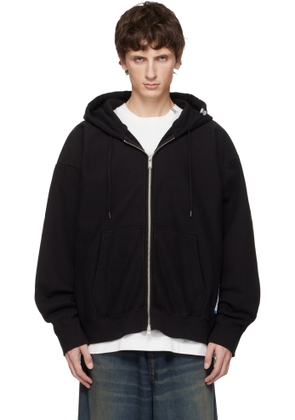 Maison MIHARA YASUHIRO Black Zip Parka Hoodie
