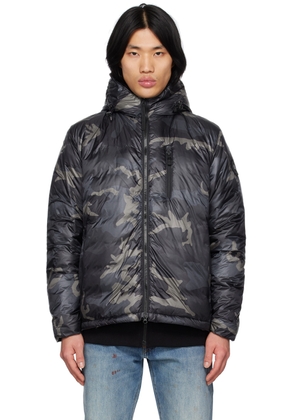 Canada Goose Black Black Label Lodge Down Jacket
