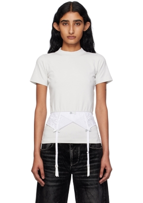 Balenciaga Off-White Lingerie T-shirt