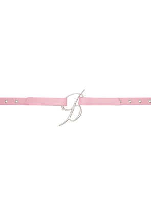 Blumarine Pink Eyelet Belt