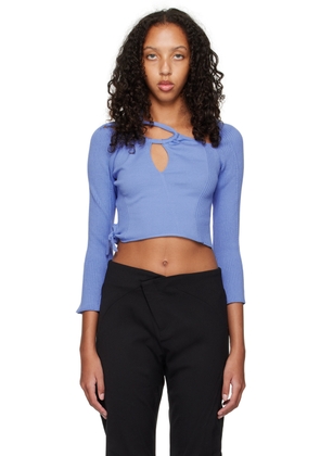 Ottolinger Blue Loop Long Sleeve T-Shirt