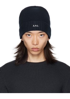 A.P.C. Navy Colin Beanie