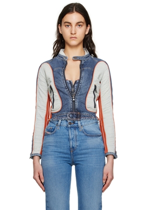 Diesel Blue De-Light-S Denim Jacket