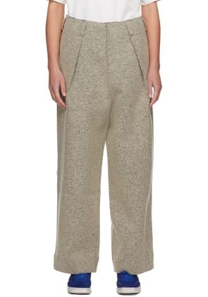 ADER error Gray Banqu Trousers