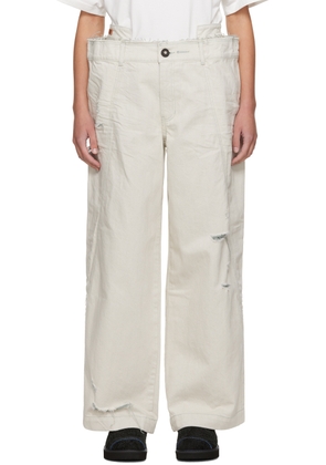 ADER error White Azio Jeans