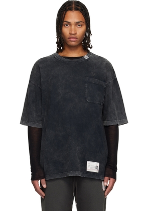 Maison MIHARA YASUHIRO Black Bleached T-shirt