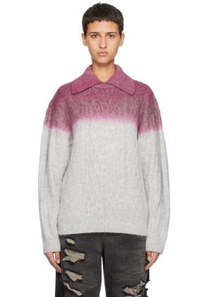 ADER error Gray Rowy Sweater