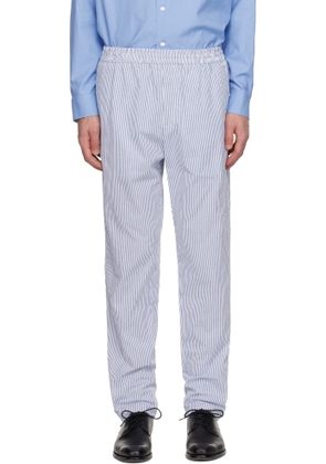 Harmony Navy & White Paolo Trousers