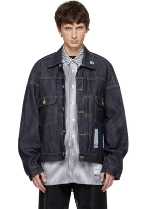 Maison MIHARA YASUHIRO Blue Selvage Denim Jacket