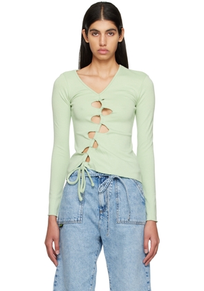 AVAVAV SSENSE Exclusive Green Long Sleeve T-Shirt