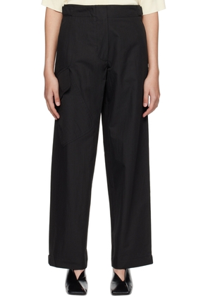 Studio Nicholson Black Obra Trousers
