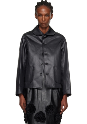 Tao Comme Des Garçons Black Satin Jacket