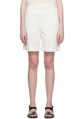 LEMAIRE White Chino Shorts