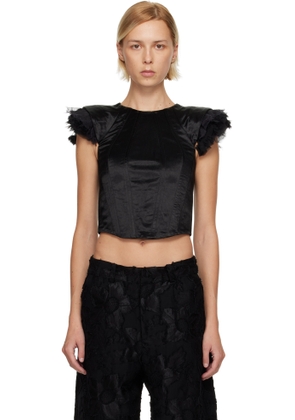 Collina Strada Black Ava Top