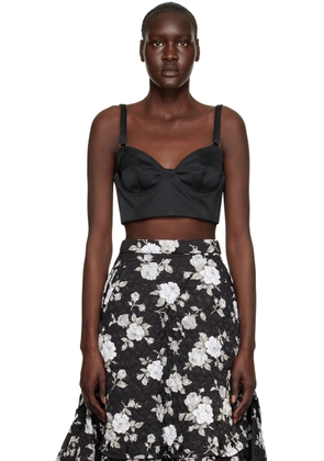 Erdem Black Aubrie Bustier