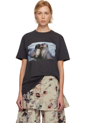 Collina Strada Gray 'Wonderful Friend' Graphic T-shirt