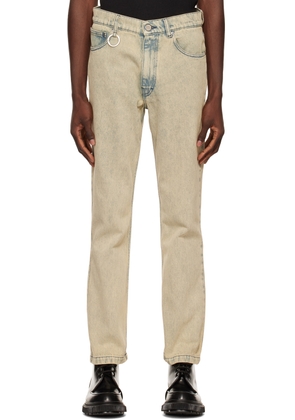 Études Yellow Relic Jeans