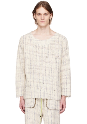 VITELLI SSENSE Exclusive Off-White Sweater