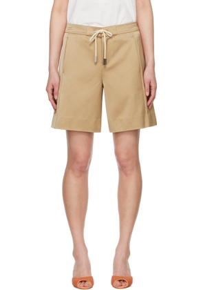 Staud Tan Mendoza Shorts