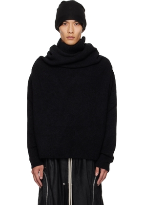 Rick Owens Black Concordians Shroud Sweater